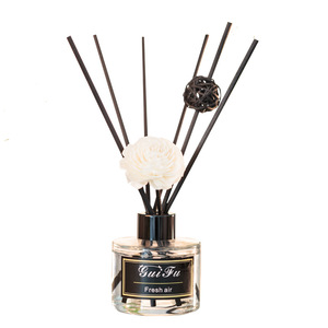 No aromaterapia fuego bolas de ratán volátil aromaterapia hogar eliminación de olores perfume difusor 120 ml perfume - Product Image 1
