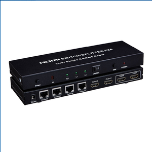 Séparateur <span class=keywords><strong>hdmi</strong></span> 6 voies 2-en-1, avec extension 3D, 60m, répartiteur <span class=keywords><strong>hdmi</strong></span> 2-en-6 sorties - Product Image 1