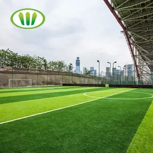50mm STEM forma hierba artificial para el campo de fútbol al aire libre