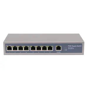 El modo B 45 + 78- pin 5a 24v adaptador de corriente 120w 9 port poe switch 24v para UBNT airmax nanobeam/isostation/litebeam bulbo/powerbeam cpe