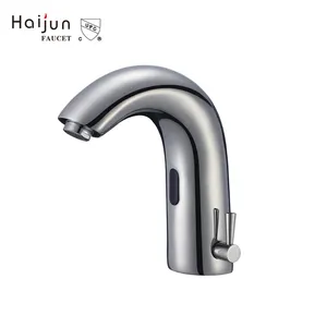 High Quality No Handle Deck Mounted Automatic Sensor Basin Faucet