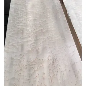 Sliced Cut Birds Eye Maple Wood Veneer For Furniture Decoration