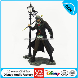 Juego y película coleccionables personalizados, juguetes de plástico 3D para exhibición, figuritas de PVC seccionales Ezio y Evie - Product Image 3