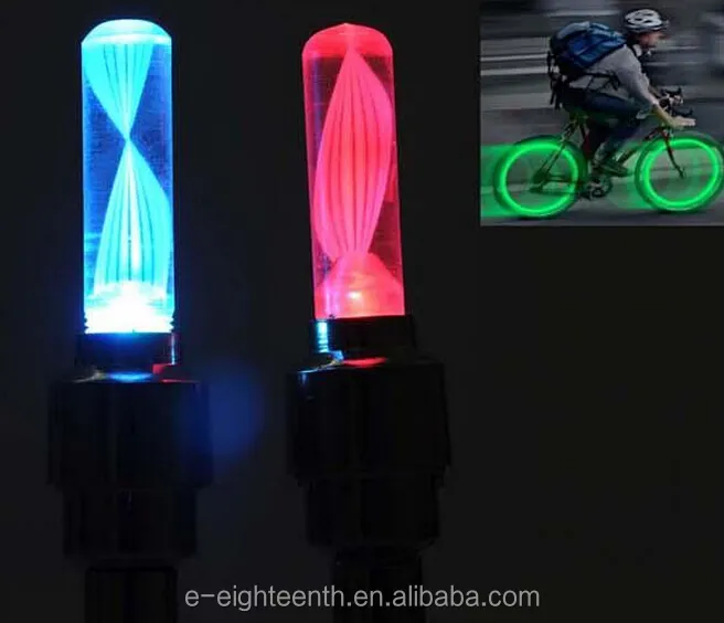 2021 جديد دراجة الدراجات عجلة الاطارات صور صمام مصباح ليد الملونة اضواء فلاش صمامات ليد مصباح