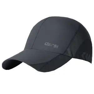 Custom traspirante berretti da baseball di nylon impermeabile di sport berretti da corsa cappelli