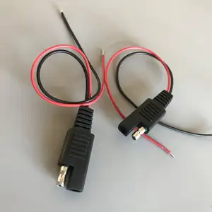 2 Pin desconexión rápida Cable arnés conector SAE bala Cable
