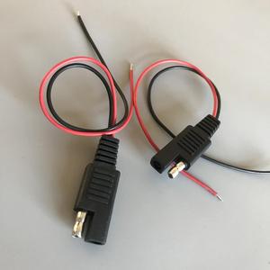 2 Pin Hızlı Kes Kablo Demeti SAE Konektörü Mermi Kurşun Kablosu - Product Image 1
