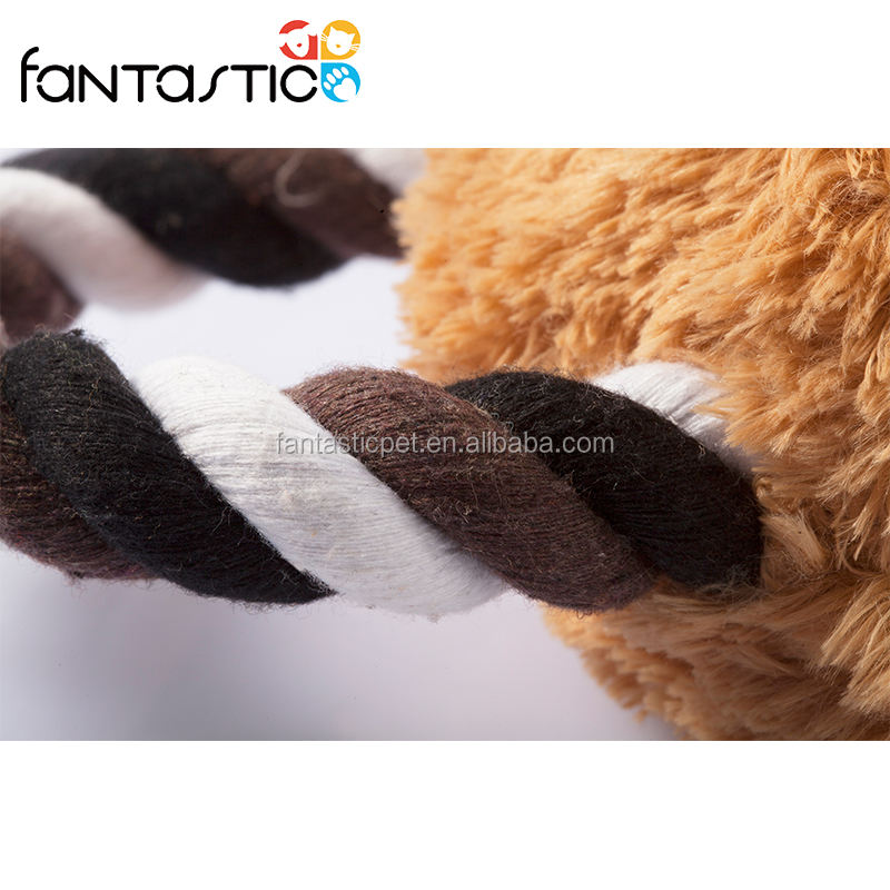 Famipet ungiftig material löwen form plüsch hunde schlepper spielzeug - Product Image 4