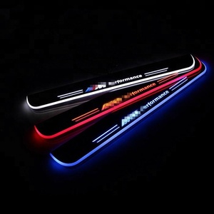 Các Loại Khác Xe Ánh Sáng Phụ Kiện Chất Lượng Cao Acrylic Chạy Ban Ánh Sáng LED CỬA Scuff Tấm Bước Ánh Sáng Cửa Sill - Product Image 4