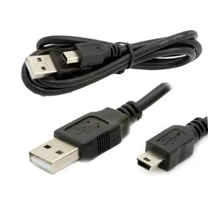 FRETE GRÁTIS 80cm V3 5 pinos 5 P Mini USB para USB 2.0 Data Sync Charge Cable para MP3 MP4 GPS Camera Mobile Phone Charging Cord