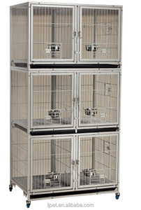 D192-series beyaz çift köpek kafesi üreticileri toptan büyük <span class=keywords><strong>pet</strong></span> üreme kafesleri - Product Image 3