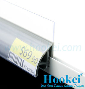 Clips Hookei en soportes de etiquetas para estantes de supermercado - Product Image 6