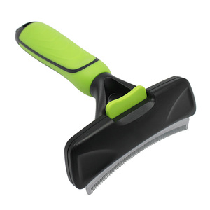 Chat pour animaux de compagnie produits <span class=keywords><strong>meilleur</strong></span> épilateur délestage outil <span class=keywords><strong>brosse</strong></span> de nettoyage pour cheveux courts chiens - Product Image 3
