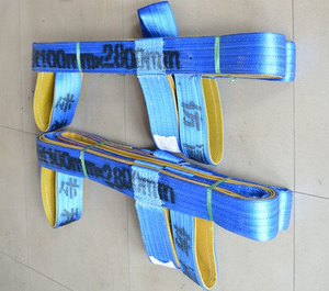 10ตันความจุแก้วสลิงแก้วขนส่งเข็มขัดแก้วยกเข็มขัด - Product Image 4