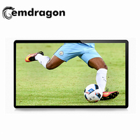 55 zoll android wand montiert werbung monitor/werbung player/digital signage totem display alle in einem touchscreen pc