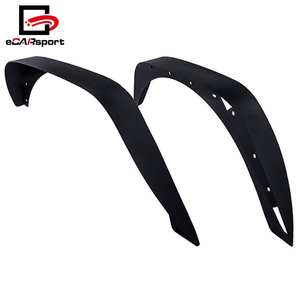 Pour Jeep Wrangler Élargisseurs d'ailes JK Plat Style Voiture Élargisseurs d'ailes En Acier Texturé Hors Route Large Corps Élargisseurs d'ailes - Product Image 2