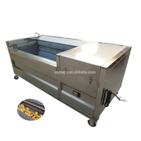 Machine à laver sèche pour fruits, brosse souple, datages au gingembre, polissage des fruits, nettoyage, prix sans eau
