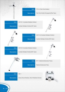 Chất Lượng Cao Kẽm Hợp Kim Chết Đúc Bass Trống Spur Kit Thành Phần Tuyệt Vời Cho Bass Cụ - Product Image 4