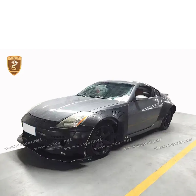 Nissan 350z özel vücut kiti tasarımı kaya tavşan tuning vücut kiti