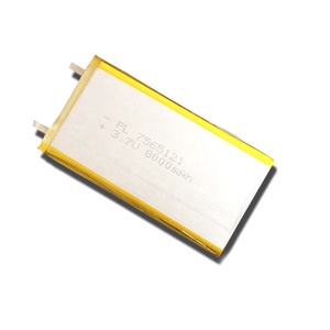 Harga Pabrik 7565121 Baterai Lipo 3.7v 8000mah Baterai Li-polymer 3.7v untuk Tablet PC - Product Image 2