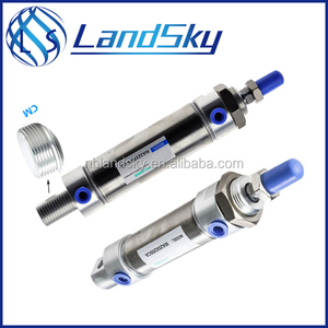 LandSky dans les deux sens structure double action air mini double effet vérin pneumatique MA FOU LE <span class=keywords><strong>MAJ</strong></span> série bore taille 25mm - Product Image 3