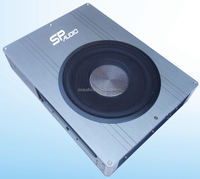Doble radiador Super bass 10 pulgadas bajo el asiento subwoofers coche activo subwoofers