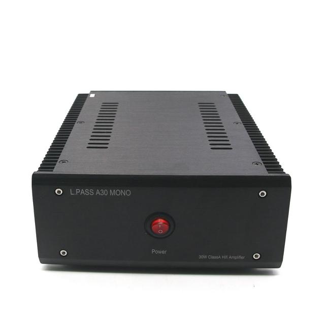 Finished Pass A30 Mos Single-ended Pure Class a Power Amplifier Mono 30W HiFi Audio Amp