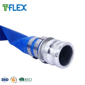 <span class=keywords><strong>Tuyau</strong></span> d'<span class=keywords><strong>arrosage</strong></span> plat en PVC, 5 <span class=keywords><strong>m</strong></span>, pompe d'irrigation agricole - Product Image 3