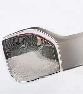 2 עיצובים פנימי רכב דלת רמקול קישוט טבעת מסגרת קרן תיבת כיסוי Trim Fit עבור טויוטה לנד קרוזר 200 לקסוס LX570 2008-2019
