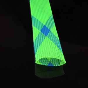38mm लौ retardant पीईटी लट sleeving/पालतू केबल आस्तीन/विस्तार योग्य लट आस्तीन के साथ पालतू - Product Image 3