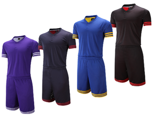 Wholesale custom sublimation blank short-sleeve blue and yellow basketball jerseys - Product Image 2