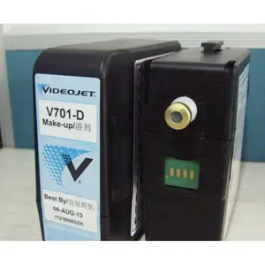 Fonte da fábrica preço de atacado videojet série 1000 compõem cartucho de líquido V701-D V401-D com MEK