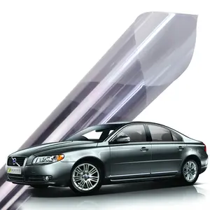 شريط لاصق ملون عاكس لنافذة السيارة, ملصق ملون لنافذة السيارة بقياس 0.5 × 3 متر عالي الجودة بسعر خاص