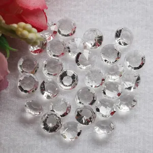 4/6/8/10MM Latest Diamond Wedding Ornament Diamond Shaped Clear Beads für Wedding Decorations