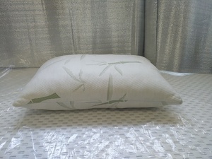 Almohada cervical y para el cuello de espuma viscoelástica triturada de bambú con gel de espuma viscoelástica - Product Image 3