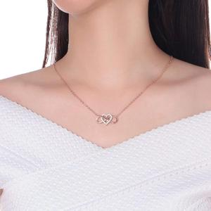 <span class=keywords><strong>Collana</strong></span> <span class=keywords><strong>Infinito</strong></span> in Argento Sterling 925 con <span class=keywords><strong>Cuore</strong></span> in Zirconia Cubica - Product Image 5