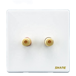 Cina CONDIVIDERE Bianco Pannello di Alta Qualità Della Fabbrica del Commercio All'ingrosso Crtelectrical in modo sicuro Elettrico <span class=keywords><strong>Presa</strong></span> <span class=keywords><strong>A</strong></span> Muro del Suono Per La Casa 9.5 millimetri - Product Image 4