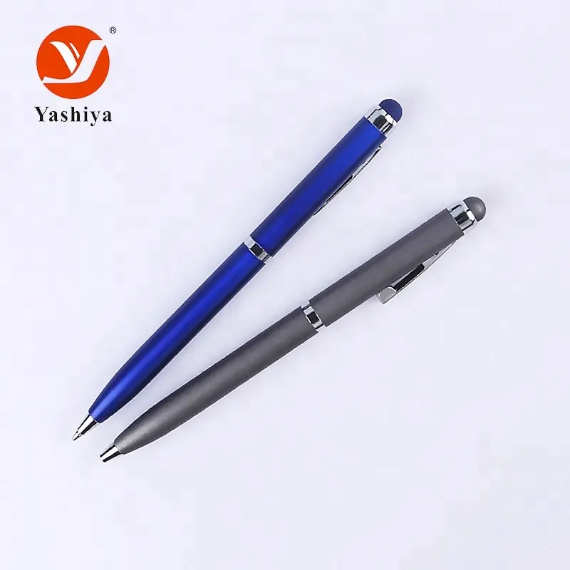 shot slim clip metal pen personalized custom logo pens stylus pen with screen touch