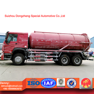 Autocisterna HOWO 6X4 per aspirazione liquami 16m³ - Camion per la pulizia delle fognature - Product Image 6