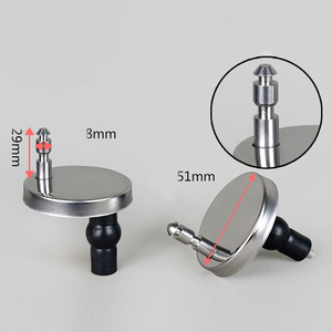 WELLTOP 2 pièces de charnières de siège de toilette de rechange, ensemble de fixations de charnières, vis pour accessoires de toilette, outils de réparation de toilette - Product Image 3