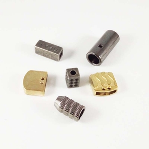 Gold Zinc Alloy Design Spring Metal Drawstring Cord <strong>Lock</strong> Pulley Black Matt Cord <strong>Stopper</strong> With End <strong>Lock</strong> Clip - Product Image 2