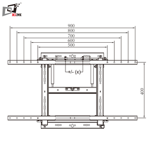 Soporte de Pared para <span class=keywords><strong>TV</strong></span> Empotrado Antirrobo - Product Image 4
