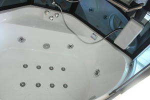 HS-SR019 con TV e DVD Vasca Idromassaggio Computerizzata Personale con <span class=keywords><strong>Doccia</strong></span> Integrata - Product Image 4