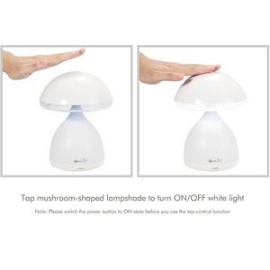 <strong>Mushroom</strong> Kids Touch Sensor Bedside Lamp With 7-Color RGB Led <strong>Night</strong> <strong>Light</strong> - Product Image 3