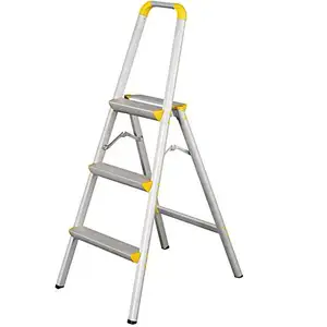 Doanh Nghiệp công nghệ cao 3 bước nhôm gấp EN131 Thang gấp ghế vật liệu nhôm - Product Image 1