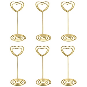 Portatarjetas en forma de Eart, soportes de Umber de oro, oro rosa, plata, 8,5 - Product Image 2