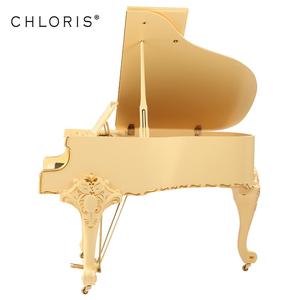 Piano de Cola de Madera de 88 Teclas, Chloris 152, Tallado a Mano, Estilo Europeo, Patas Cilíndricas - Product Image 3