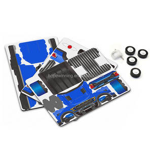 Auto Giocattolo <span class=keywords><strong>Puzzle</strong></span> 3D in PVC Design alla Moda Fai-da-Te - Product Image 2