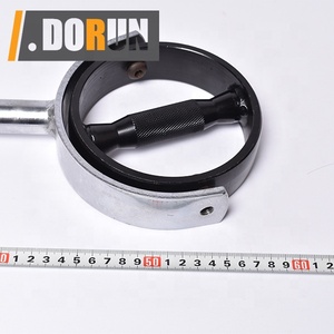 Tricep Press Down <strong>Cable</strong> <strong>Attachment</strong>, LAT Pulldown Bent-over Rowing Handle Weight Machine Accessories with Swivel Ring Grip - Product Image 5