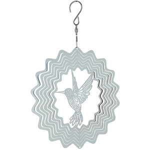 Passe-vent en forme de papillon, coupe laser, 3D, en acier inoxydable, accessoire de jardin - Product Image 3